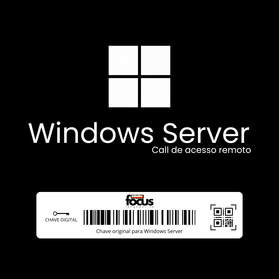 Pacote de CALs de Dispositivo para Windows Server 2019 – Licença Permanente com Suporte Dedicado